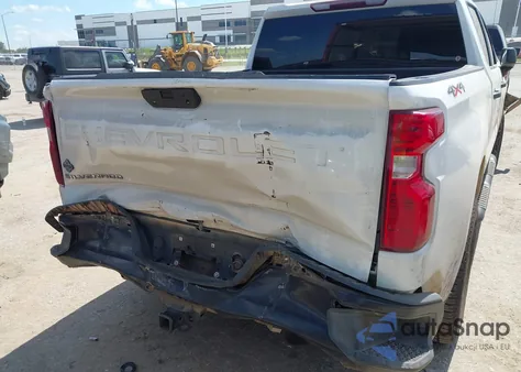 2019 Chevrolet Silverado Work Truck из США, поврежденный, VIN 3GCUYAEF9KG273501